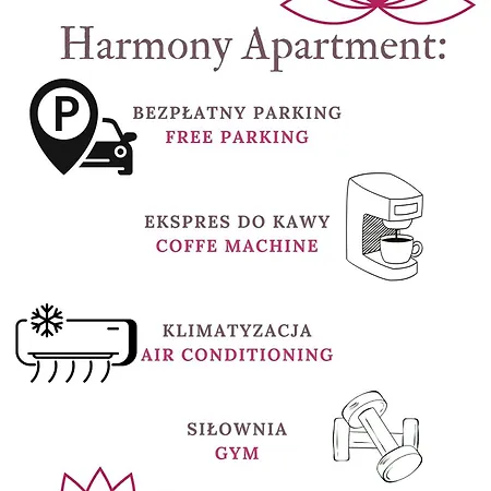 Towarowa Harmony Apartment, Free Parking, Air-conditioning, Self Check-in 24h Poznan